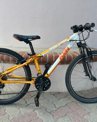 KTM Wild Thing 24" MTB  8-11 Anni - Ammortizzata