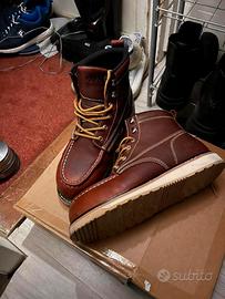 Scarpe antinfortunistiche, taglia 41 1/2. Pelle, p