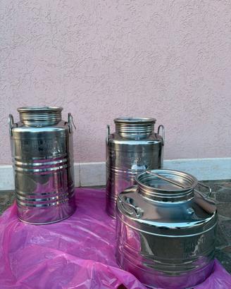 contenitori in acciaio inox sansone