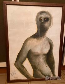 Dipinto ad olio opera Gabriele Ricceri