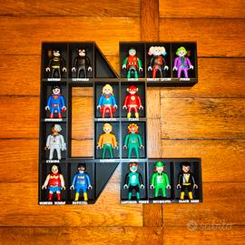 Espositore Unico per Personaggi DC Playmobil Kinde