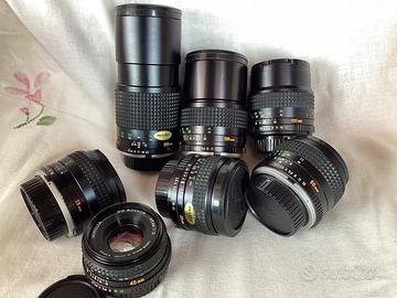 Minolta Rokkor lenti manuali