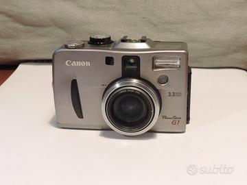 Canon powershot G1, sensore CCD 3,3 MP