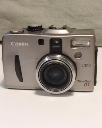 Canon powershot G1, sensore CCD 3,3 MP