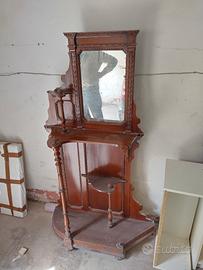 Mobile da Ingresso con specchio stile neoclassico