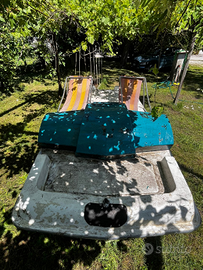 Pedalò pattino da sistemare