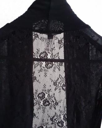 Blazer con maniche in pizzo Donna -  colore Nero