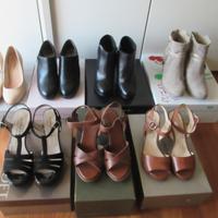 Lotto 7 paia di scarpe