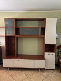 Mobile libreria porta tv con mensole