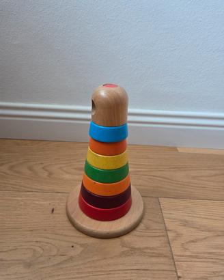 Torre Montessori in legno per bambini