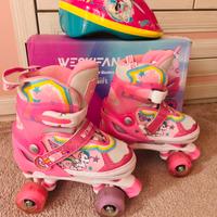 Pattini a led a led ,usati pochissimo