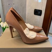 Scarpe tacco color nude