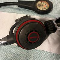 Erogatore primo e seconso stadio Mares