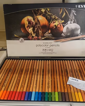 Scatola colori professionali POLYCOLOR REMBRANDT