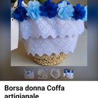 BORSA DONNA Coffa artigianale