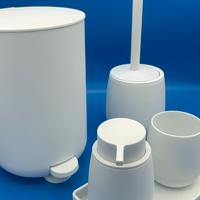 Set Accessori Bagno 5 pezzi Bianco