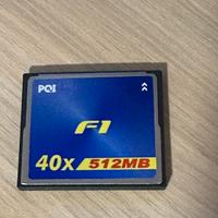 Compact Flash 512MB PQI F1 - per CNC  / Musica