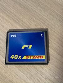 Compact Flash 512MB PQI F1 - per CNC  / Musica