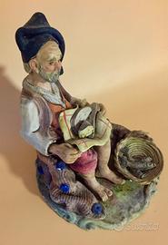 Statuetta in ceramica sarda Stelio Mora 1979