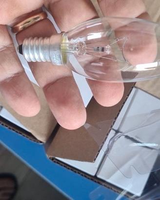 Lampadine a incandescenza E14 Candela 62W