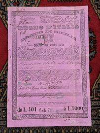 Fede di Credito 1894