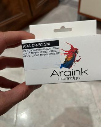 SET 5 CARTUCCE COMPATIBILI MAGENTA STAMPANTE canon