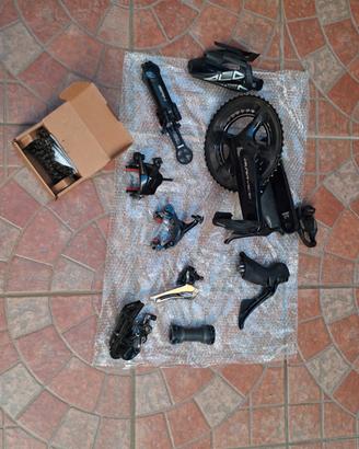 Gruppo shimano dura-ace  + ruote Bontrager