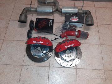 componenti preparazione abarth 500 595 695 scarico