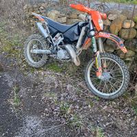 Ktm 125 exc anno 2000 TARGATO