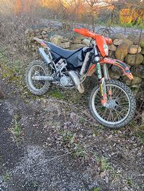 Ktm 125 exc anno 2000 TARGATO