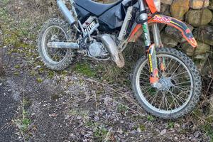 Ktm 125 exc anno 2000 TARGATO