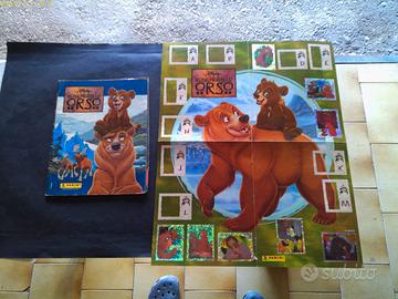 ALBUM FIGURINE FRATELLO ORSO-PANINI INCOMPLETO[R]