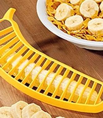 Affetta Banana in Plastica per Fette Uniformi