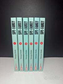 Manga Spy x family 1-6💕📚