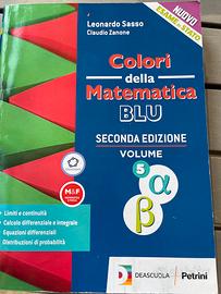 Colori della matematica blu volume 5