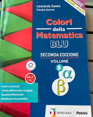 Colori della matematica blu volume 5