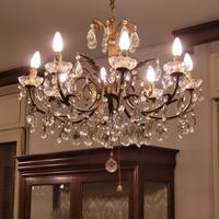 lampadario gocce di cristallo