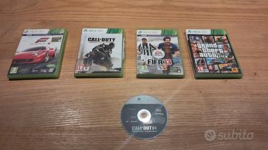 4 giochi funzionanti della xbox 360