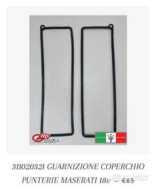 Guarnizioni coperchi Maserati Biturbo 