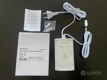 Rilevatore di GAS metano e GPL conforme EN50194-1