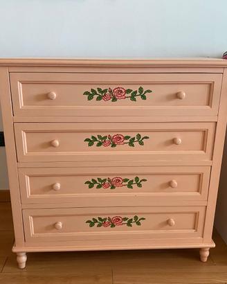 Cassettiera in legno
