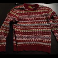 Maglione vintage bordeaux