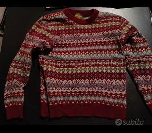 Maglione vintage bordeaux