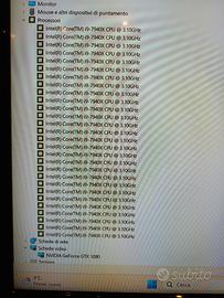 pc computer GAMING WORKSTATION i9 gtx 1080 32gb