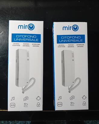 Citofoni Universali Miro