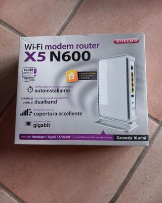 modem router sitecom x5 n600