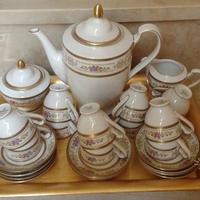 Servizio da caffè da 12 in fine porcellana tedesca