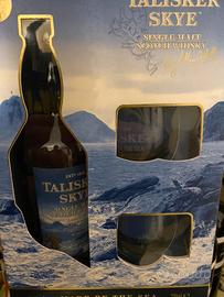Whisky Talisker Skye + 2 bicchieri gift set