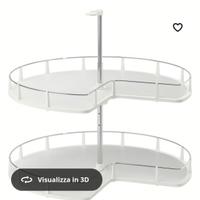 cestelli girevoli cucina ikea NUOVI IMBALLATI