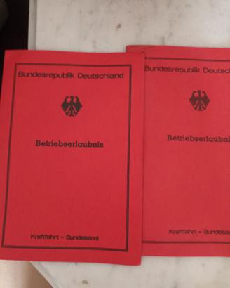 Certificato Omologazione ORIGINALE Sito KBA 21644